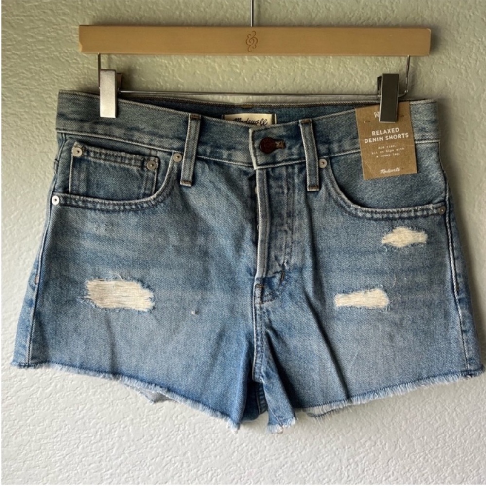 Madewell Relaxed Denim Shorts